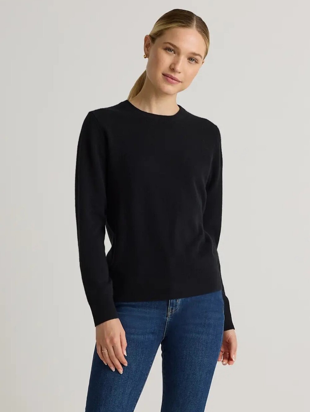 NWOT Quince Mongolian Cashmere Crewneck Sweater Size XS